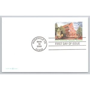 Ryman Auditorium Nashville First Day Of Issue Stamp Cover 2000